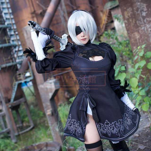 大人 子供用 NieR Automata ニーア オートマタ 2B ヨルハ二号B型